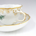【倉庫取り寄せ商品】マイセン グリーンフラワー コーヒーカップ＆ソーサー NO.3 100824-03582