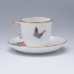【店舗取り寄せ商品】ヘレンド RP（薔薇と蝶） コーヒーカップ&ソーサー RP-20706-0-00
