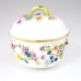 【店舗取り寄せ商品】ヘレンド フラワーアプリケーション ティーフォーツー CD-Teaset for 2