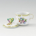 【倉庫取り寄せ商品】ヘレンド ビクトリア クリームポット（バタフライハンドル） VBO-0385-0-17