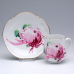 【店舗取り寄せ商品】マイセン 真紅の菊 コーヒーカップ&ソーサー 610710-23582