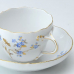 【倉庫取り寄せ商品】マイセン 忘れな草と虫 コーヒーカップ&ソーサー 22a024-00582