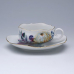 【倉庫取り寄せ商品】マイセン 現代花（青い花模様） ティーカップ&ソーサー 611010-23633