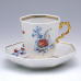 【倉庫取り寄せ商品】マイセン フラワー コーヒーカップ&ソーサー八角 159090-55835