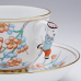 【店舗取り寄せ商品】ヘレンド 白地紅梅 ティーカップ&ソーサー PFC-3364-0-21