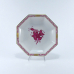 【倉庫取り寄せ商品】ヘレンド アポニーピンク 小皿（オクタゴナル）13.5cm AP-4304-1-00