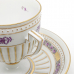 【店舗取り寄せ商品】ヘレンド アポニーライラック コーヒーカップ&ソーサー（アンピール） AL-4467-0-00